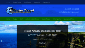 What Killestertravel.com website looked like in 2020 (3 years ago)