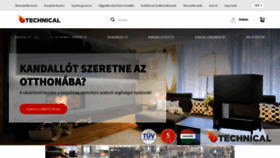 What Kandallos.hu website looked like in 2020 (4 years ago)