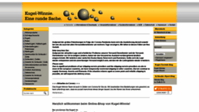 What Kugel-winnie.de website looked like in 2020 (5 years ago)