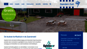 What Kvzaandamzuid.nl website looked like in 2020 (3 years ago)