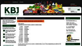 What Kbj.cz website looked like in 2020 (4 years ago)