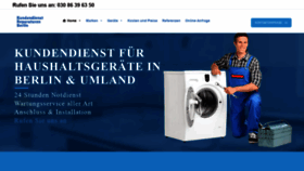 What Kundendienst-reparaturen.berlin website looked like in 2020 (3 years ago)