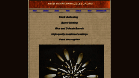 What Knobmountainmuzzleloading.com website looked like in 2020 (4 years ago)