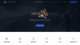What Kingspeak.net website looked like in 2020 (3 years ago)