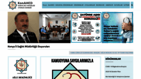 What Konahed.org website looked like in 2020 (3 years ago)