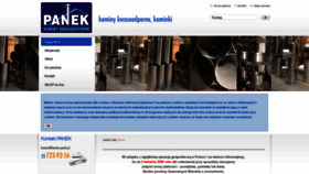 What Kominy-panek.pl website looked like in 2020 (3 years ago)