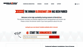 What Klickgehabt.com website looked like in 2020 (3 years ago)