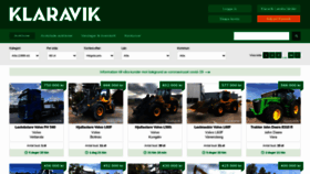 What Klaravik.se website looked like in 2020 (3 years ago)