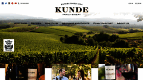 What Kunde.com website looked like in 2020 (3 years ago)