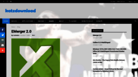 What Katzdownload.com website looked like in 2020 (3 years ago)