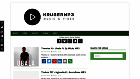 What Krugermp3.org website looked like in 2020 (3 years ago)