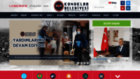 What Konuklar.bel.tr website looked like in 2020 (3 years ago)
