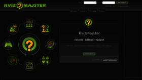What Kvizmajster.sk website looked like in 2020 (3 years ago)