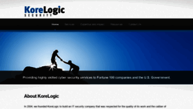 What Korelogic.com website looked like in 2020 (3 years ago)