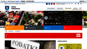 What Kolbuszowa.pl website looked like in 2020 (3 years ago)