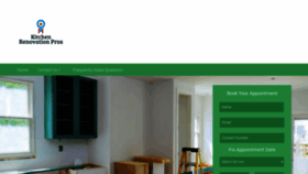 What Kitchenrenovationpros.com website looked like in 2020 (3 years ago)