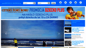 What Krynicamorska.pl website looked like in 2020 (3 years ago)