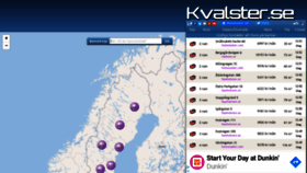 What Kvalster.se website looked like in 2020 (3 years ago)