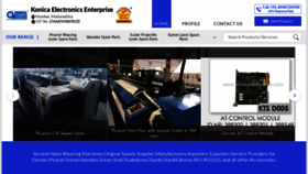 What Konicatexspares.com website looked like in 2020 (3 years ago)