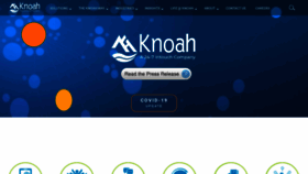 What Knoah.com website looked like in 2020 (3 years ago)