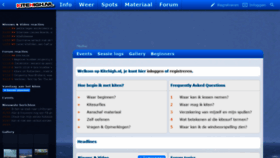 What Kitehigh.nl website looked like in 2020 (3 years ago)