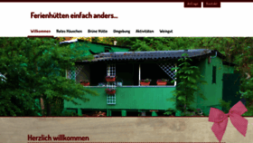 What Kleine-huetten.de website looked like in 2020 (4 years ago)