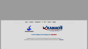 What Kamachigroup.com website looked like in 2020 (3 years ago)