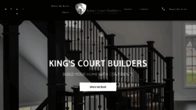 What Kingscourtbuilders.com website looked like in 2020 (3 years ago)