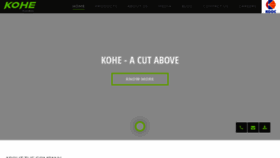 What Kohekgoc.com website looked like in 2020 (3 years ago)