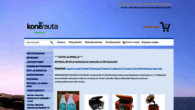 What Konerauta.fi website looked like in 2020 (3 years ago)