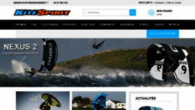 What Kite-spirit.com website looked like in 2020 (3 years ago)
