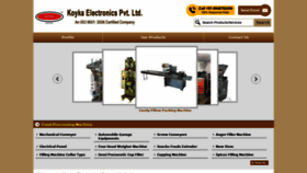 What Koykagroup.co.in website looked like in 2020 (3 years ago)
