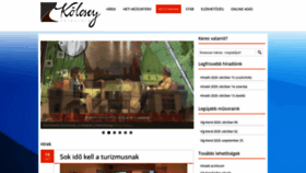 What Kolcseytv.hu website looked like in 2020 (3 years ago)