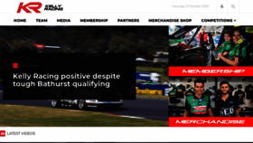 What Kellyracing.com.au website looked like in 2020 (3 years ago)