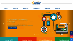 What Kssoftech.com website looked like in 2020 (3 years ago)