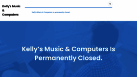 What Kellysmusicandcomputers.com website looked like in 2020 (3 years ago)
