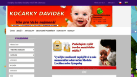 What Kocarkydavidek.cz website looked like in 2020 (3 years ago)