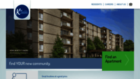 What Kayapartments.com website looked like in 2020 (3 years ago)