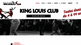 What Kinglouisclub.com website looked like in 2020 (3 years ago)