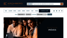What Kronberg.com.br website looked like in 2020 (3 years ago)