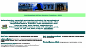 What Kci.org website looked like in 2020 (3 years ago)