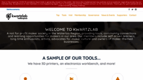 What Kwartzlab.ca website looked like in 2020 (3 years ago)