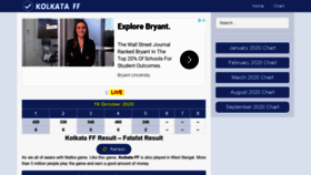 What Kolkata-ff.org website looked like in 2020 (3 years ago)