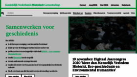 What Knhg.nl website looked like in 2020 (3 years ago)