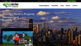 What Keyrenterchicagonorth.com website looked like in 2020 (3 years ago)