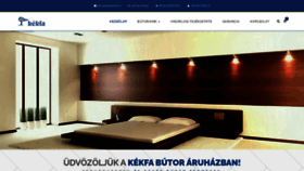 What Kekfabutor.hu website looked like in 2020 (4 years ago)