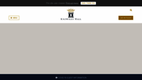 What Knowsleyhallvenue.co.uk website looked like in 2020 (3 years ago)