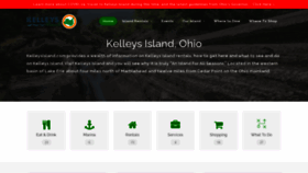 What Kelleysisland.com website looked like in 2020 (3 years ago)