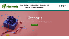 What Kitchoria.com website looked like in 2020 (3 years ago)