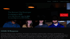 What Kcdc.info website looked like in 2020 (3 years ago)